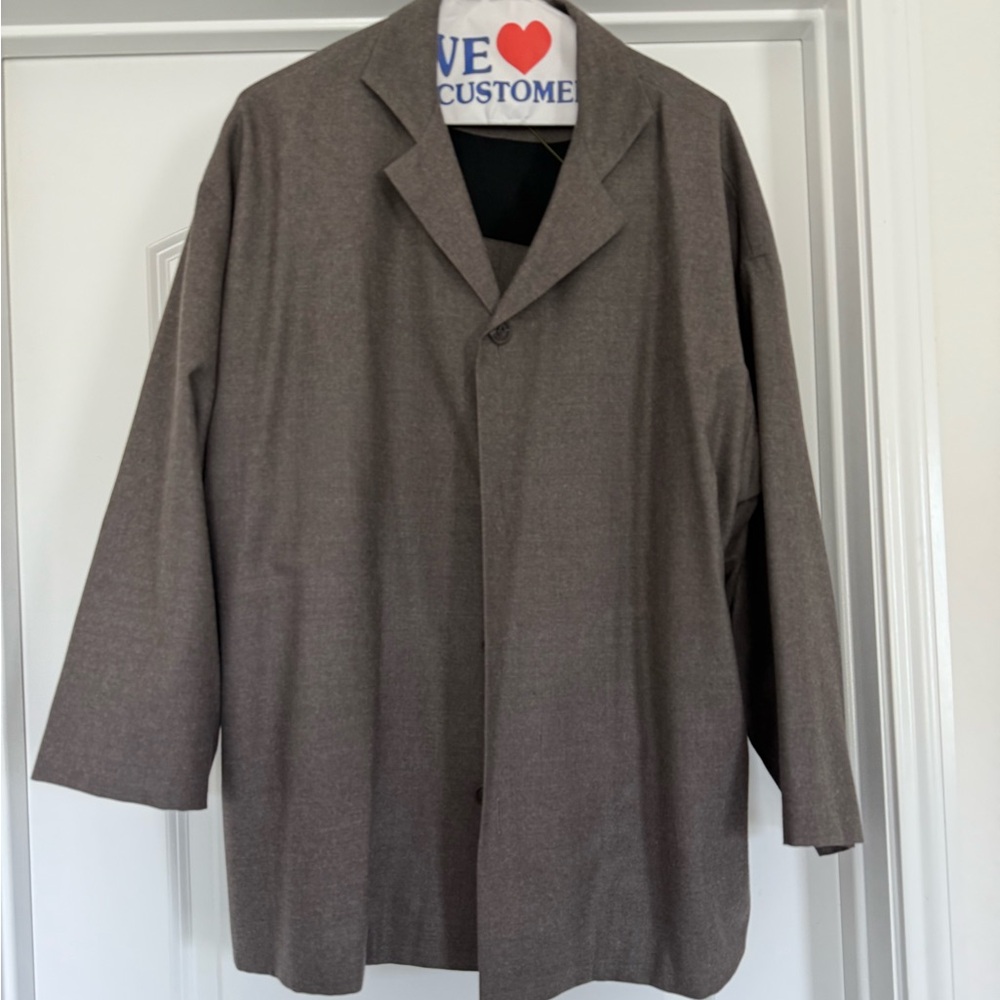 Eskandar Wool Cashmere Pant Suit – Jacket Size 1, Pants Size 2